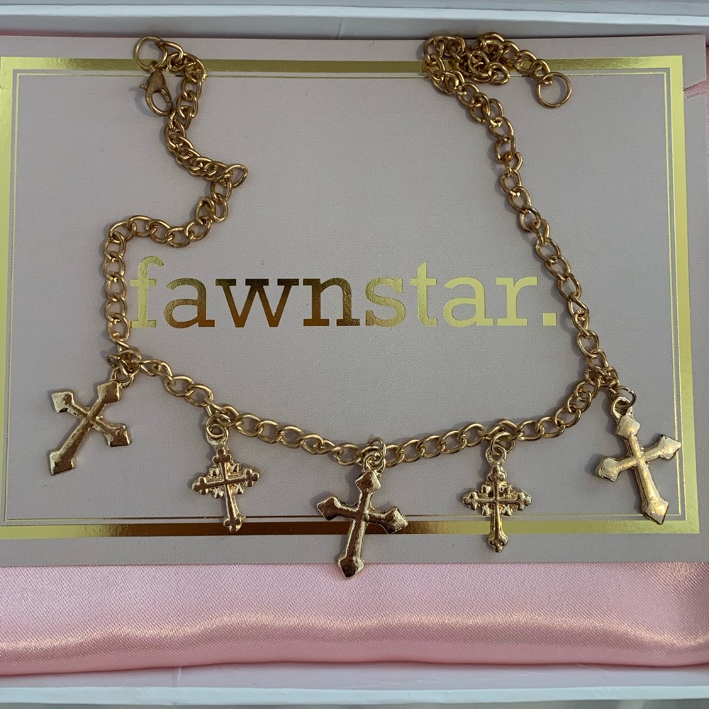 fawnstar little prayer choker